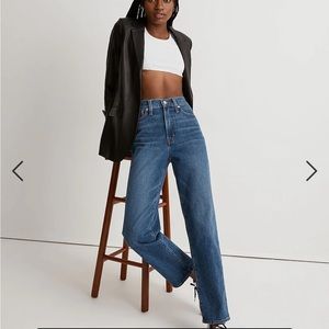 Madewell perfect vintage jeans size 29 dark denim